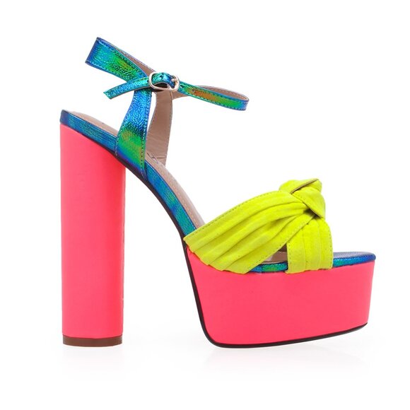 New Direct from Manufacturer! pink, yellow and sea green metallic - Picture 2 of 2